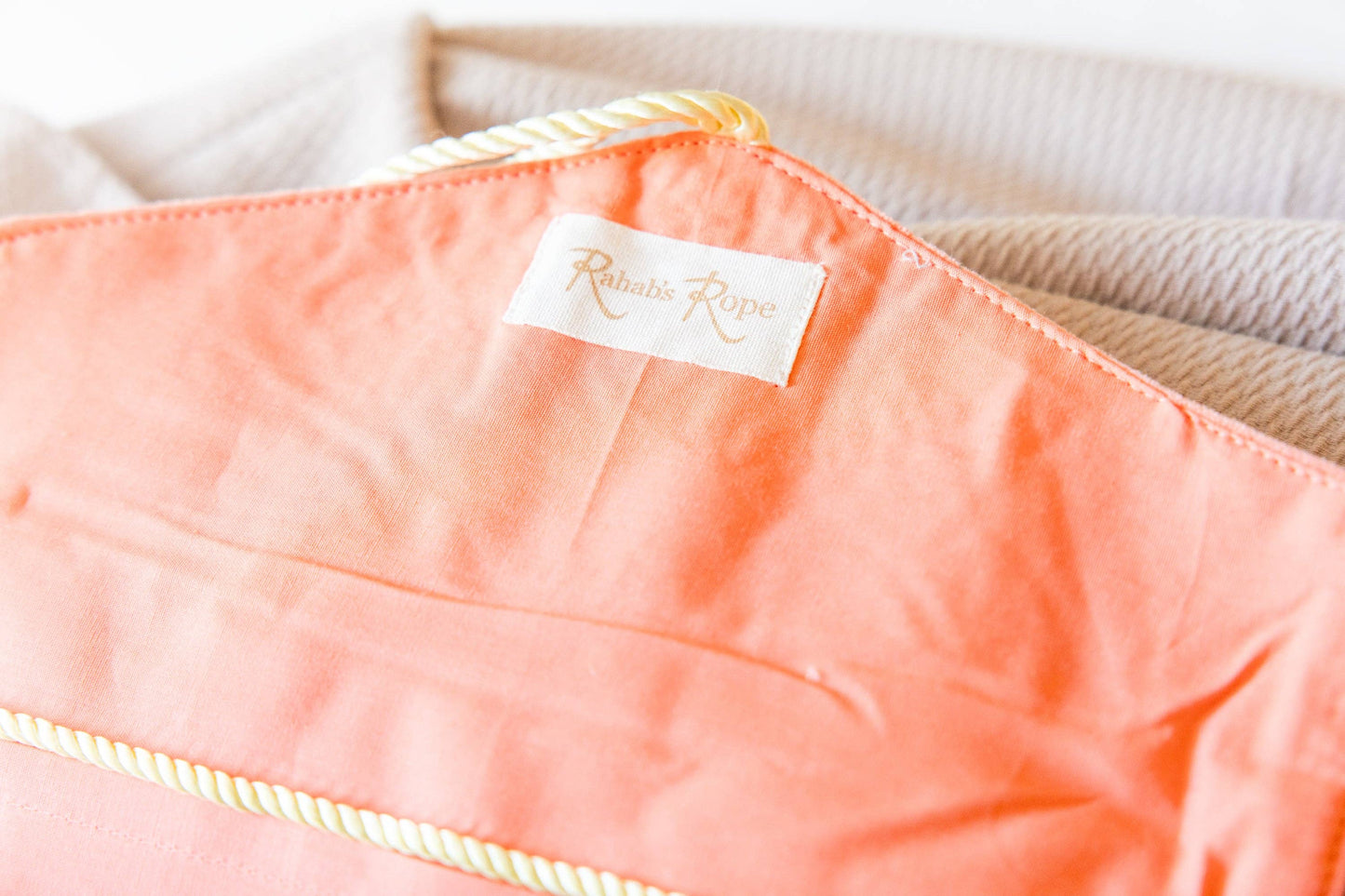 Coral Embroidered Velvet Jewelry Organizer