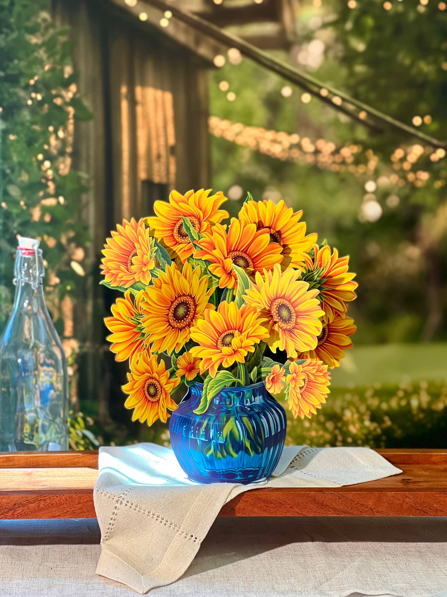 Sunflower pop up Card