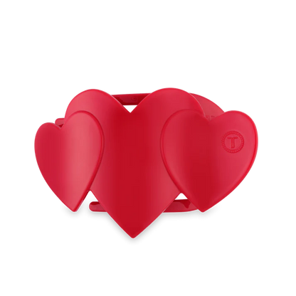Heart to Heart Flat Hair Clip