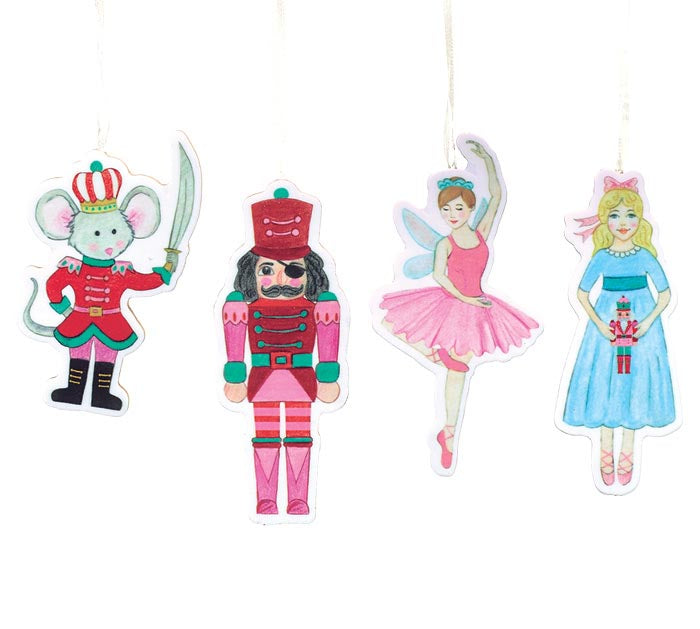 Nutcracker LACQUER WOODEN ORNAMENTS