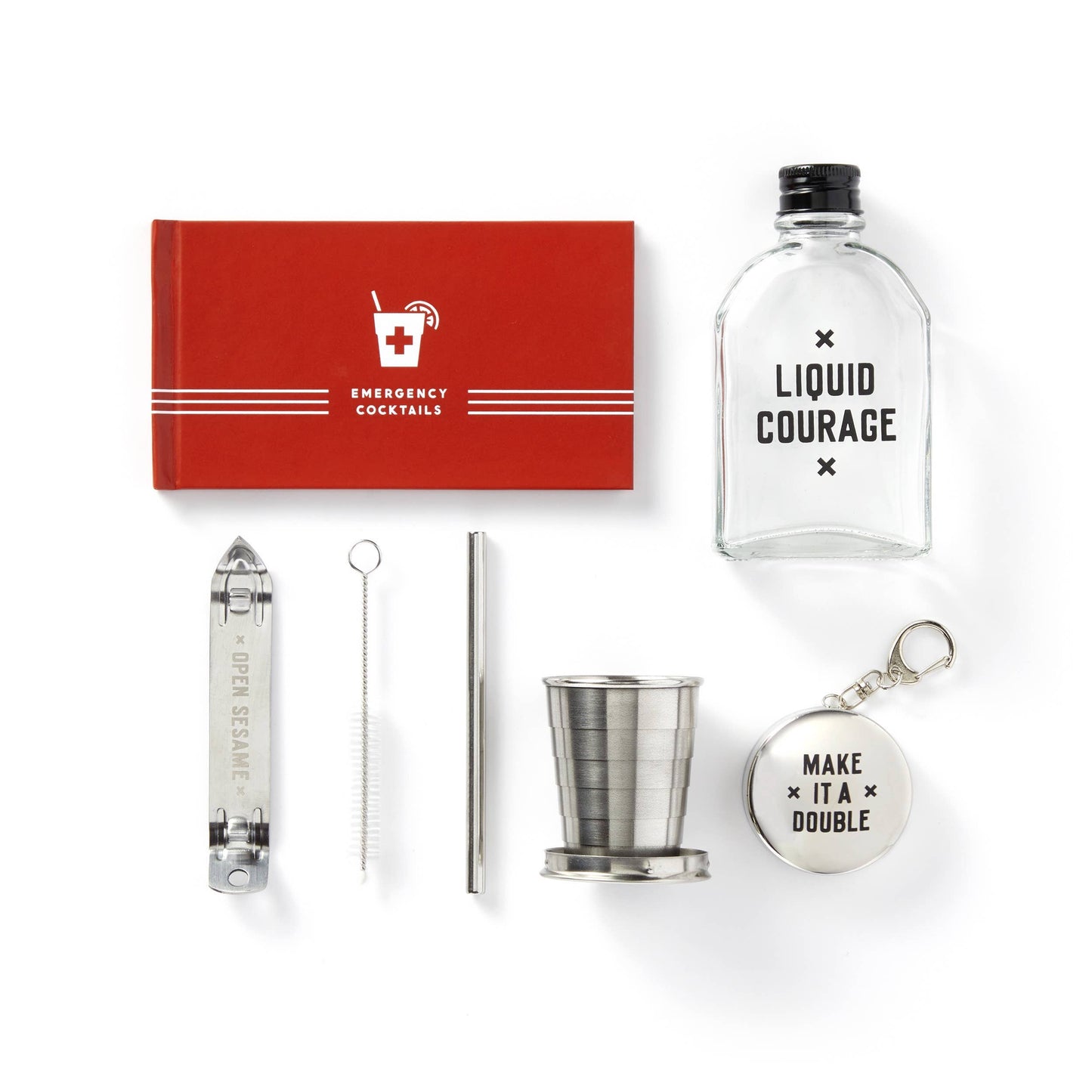 Chronicle Books - Brass Monkey In The Event Of Sobriety Emergency Drinking Kit