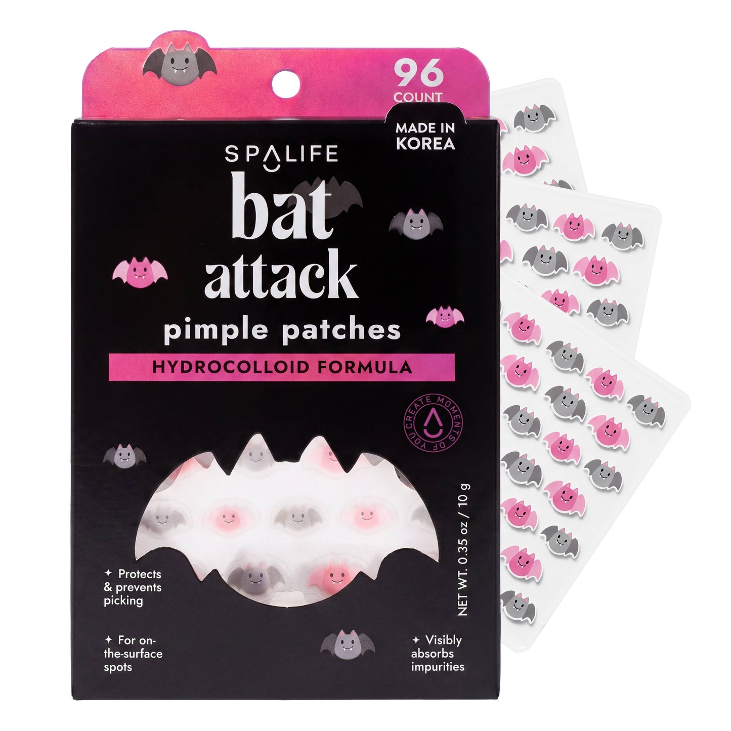 Halloween Bat Attack Hydrocolloid Pimple Patches