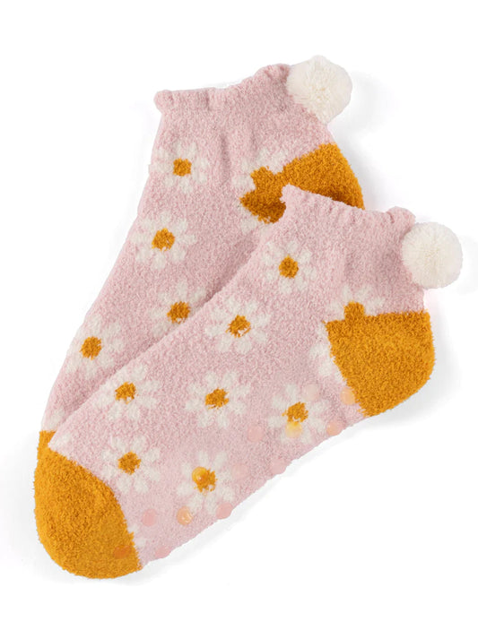 Daisy Slipper Socks