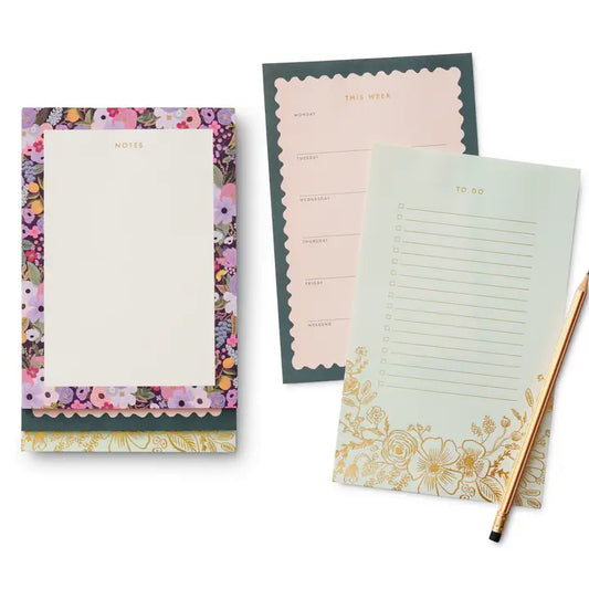 Garden Party Tiered Notepad