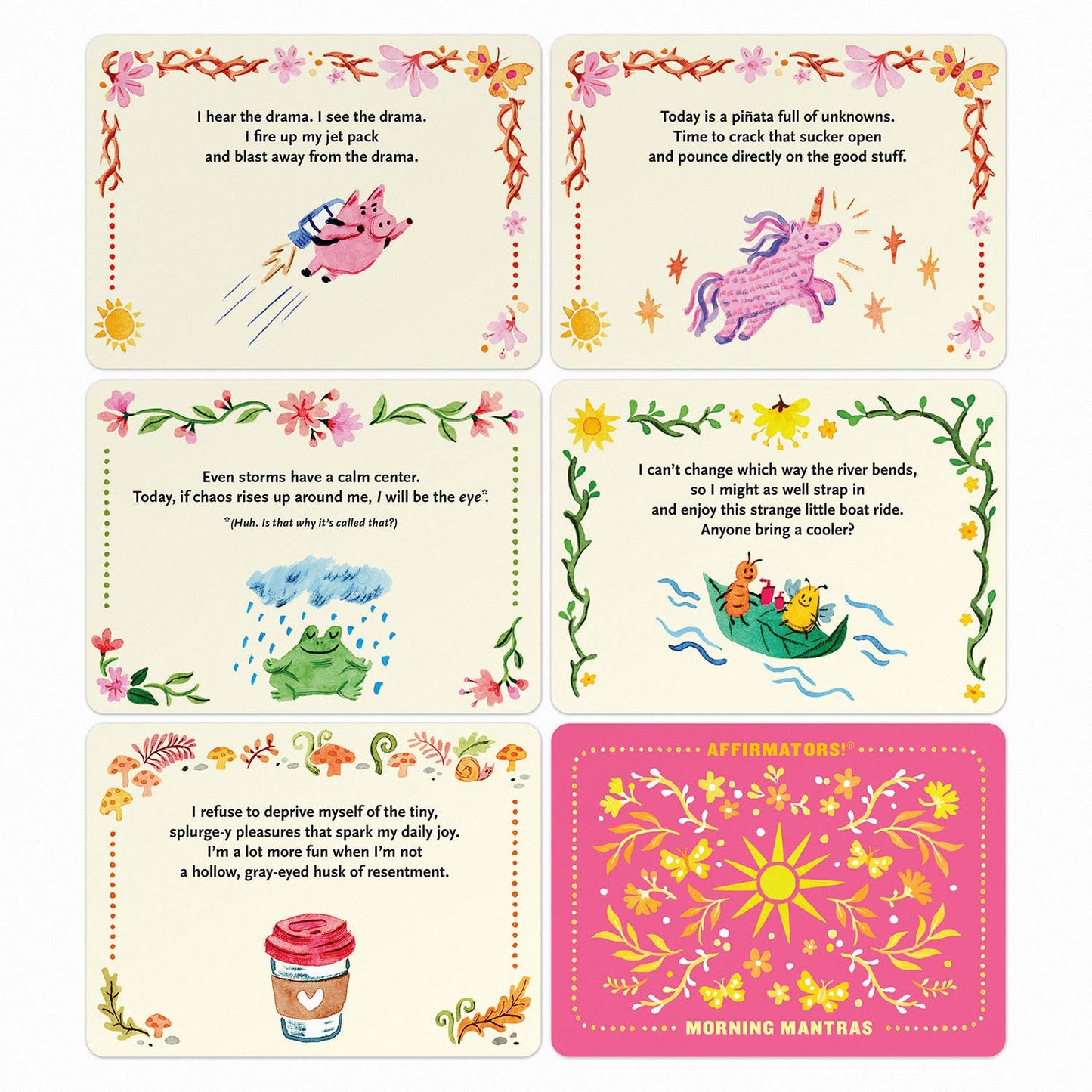 Knock Knock - Affirmators!® Mantras (Morning) Daily Affirmation Cards