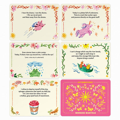 Knock Knock - Affirmators!® Mantras (Morning) Daily Affirmation Cards