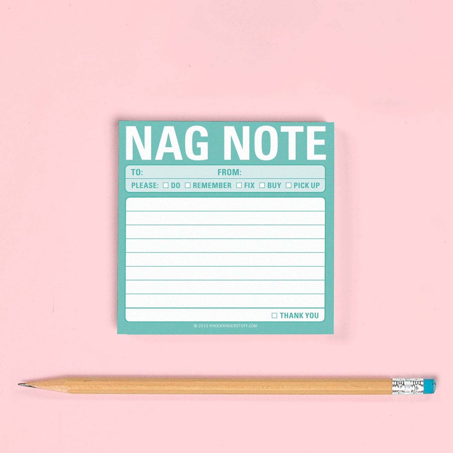 Knock Knock - Nag Note Sticky Notes
