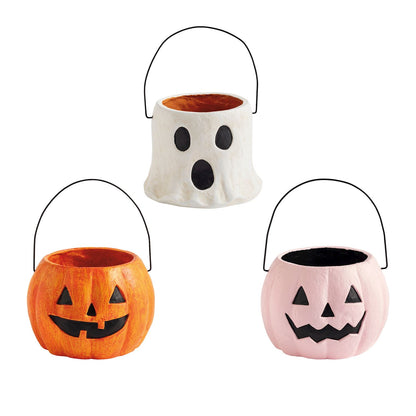 Mini Paper Mache Treat Buckets