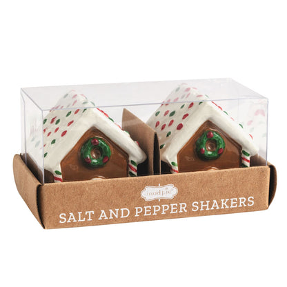 Gingerbread House Salt and Pepper Shakers