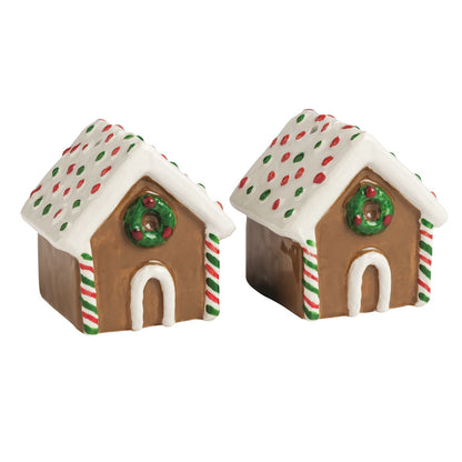 Gingerbread House Salt and Pepper Shakers
