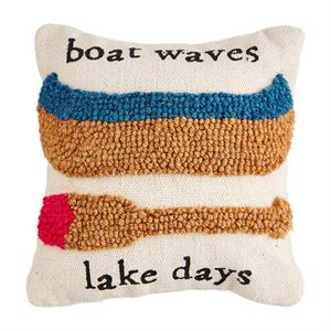 Mini Hooked Lake Theme Pillows