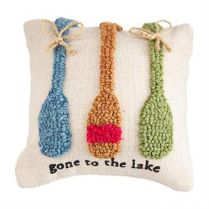 Mini Hooked Lake Theme Pillows