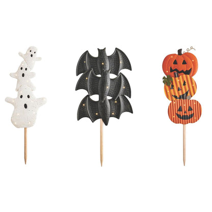 Light Up Halloween Yard Stakes