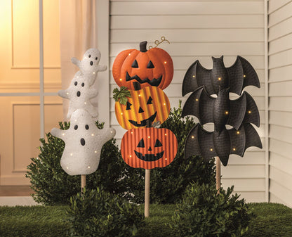 Light Up Halloween Yard Stakes