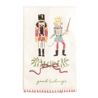 Whip Stitch Edge Christmas Towel