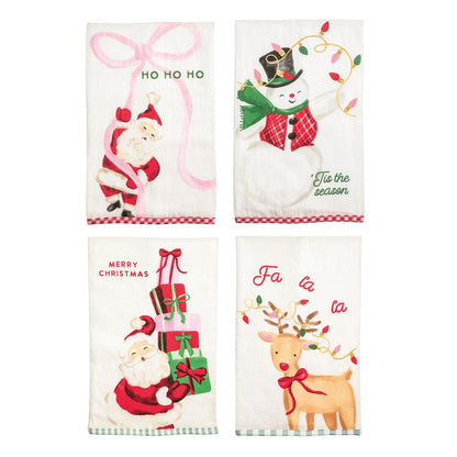 Retro Christmas Towel