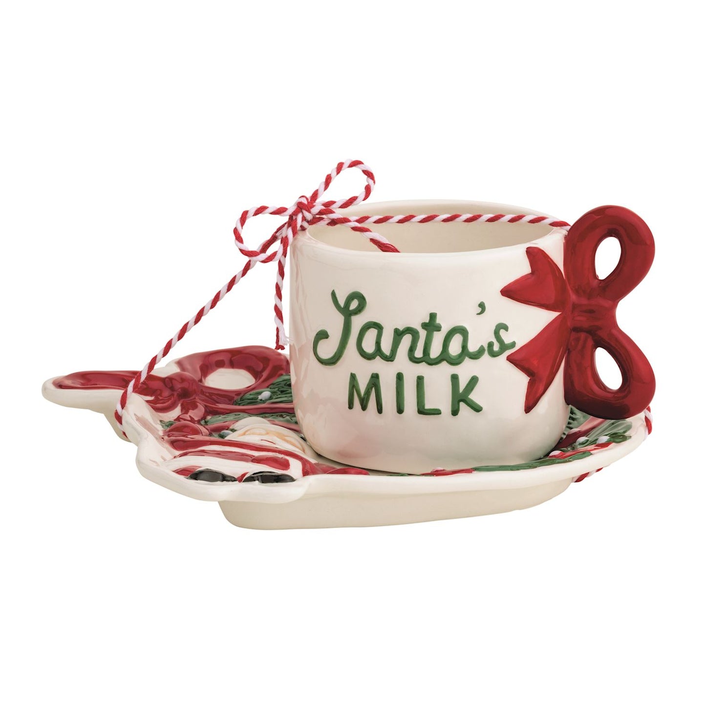 Santa's Cookie and Milk Set