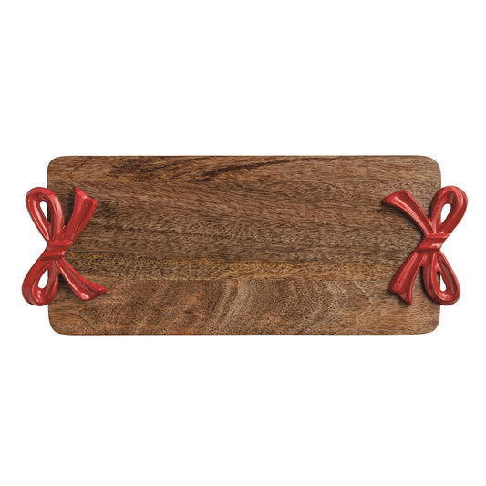 Red bow Charcuterie Board