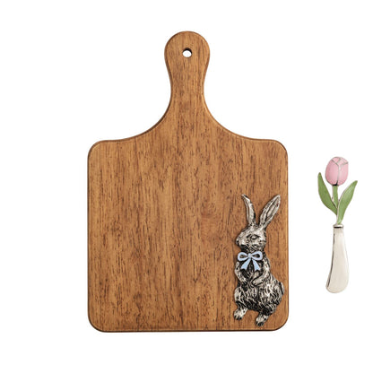 Bunny Wood Board Set with Spreaders