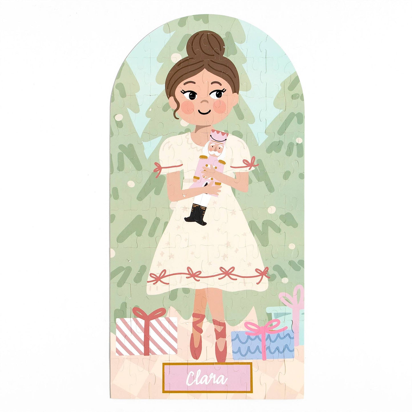 Pippi Post - The Nutcracker & Clara -Double-Sided Character Jigsaw Puzzle