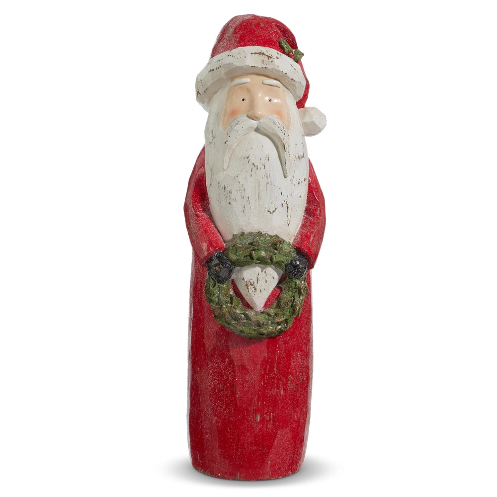Primative Carved Santa