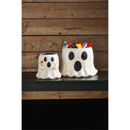 Paper Mache Pumpkin Candy Holders