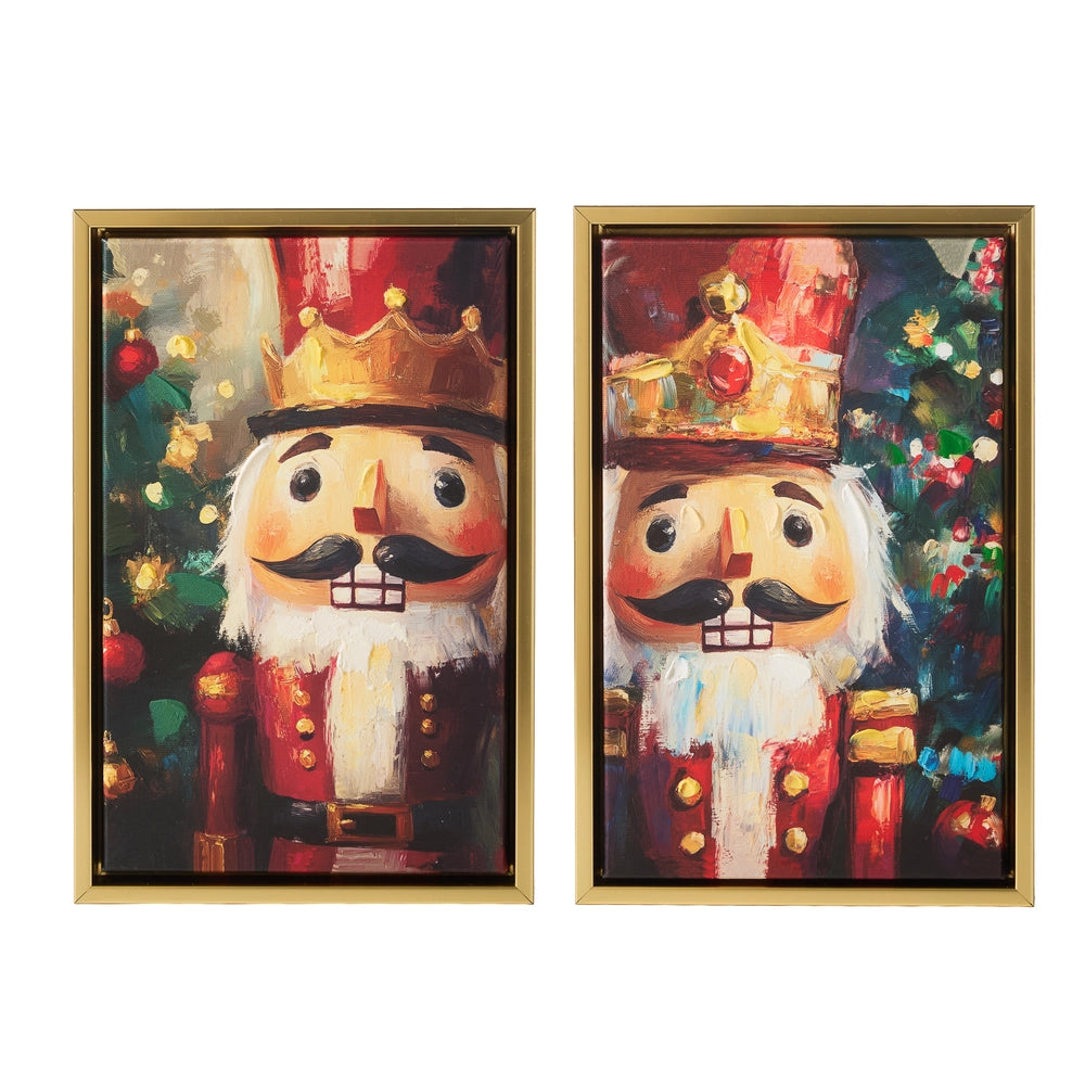 Holiday Nutcracker Wall Art