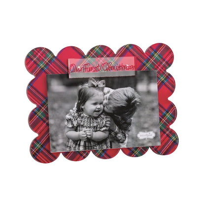 Tartan Christmas Acrylic Frame