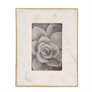 Marble Frame with Gold Edge