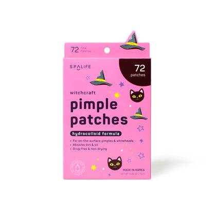 My Spa Life - Witchcraft Halloween Hydrocolloid Pimple Patches - 72 Count