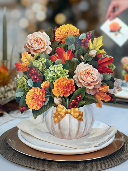Pumpkin Spice Pop up card