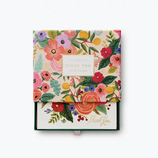 Rifle  Paper Garden Party Boxed Thank you Note Cards