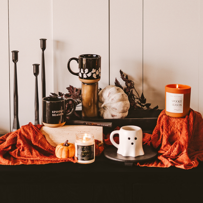 Spooky Season 9 oz Soy Candle - Halloween Decor and Gifts