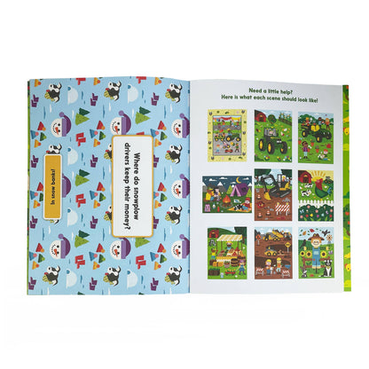 Cottage Door Press - First Sticker by Number John Deere Kids Farm & Friends