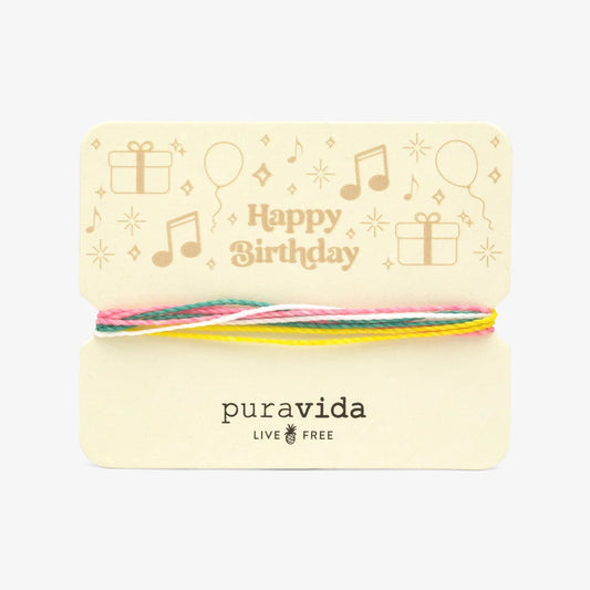 Happy Birthday Pura Vida Card