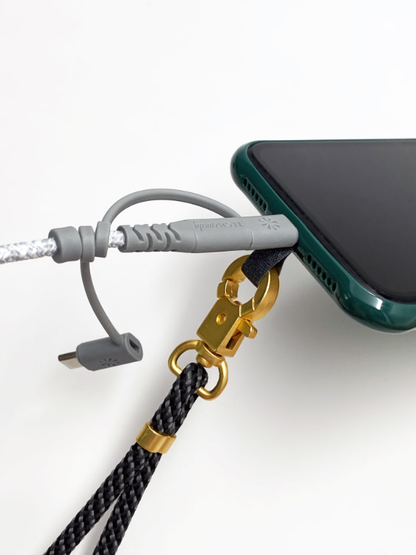 Tech Candy - THE HOOKUP PHONE LANYARD : WHITE: WHITE