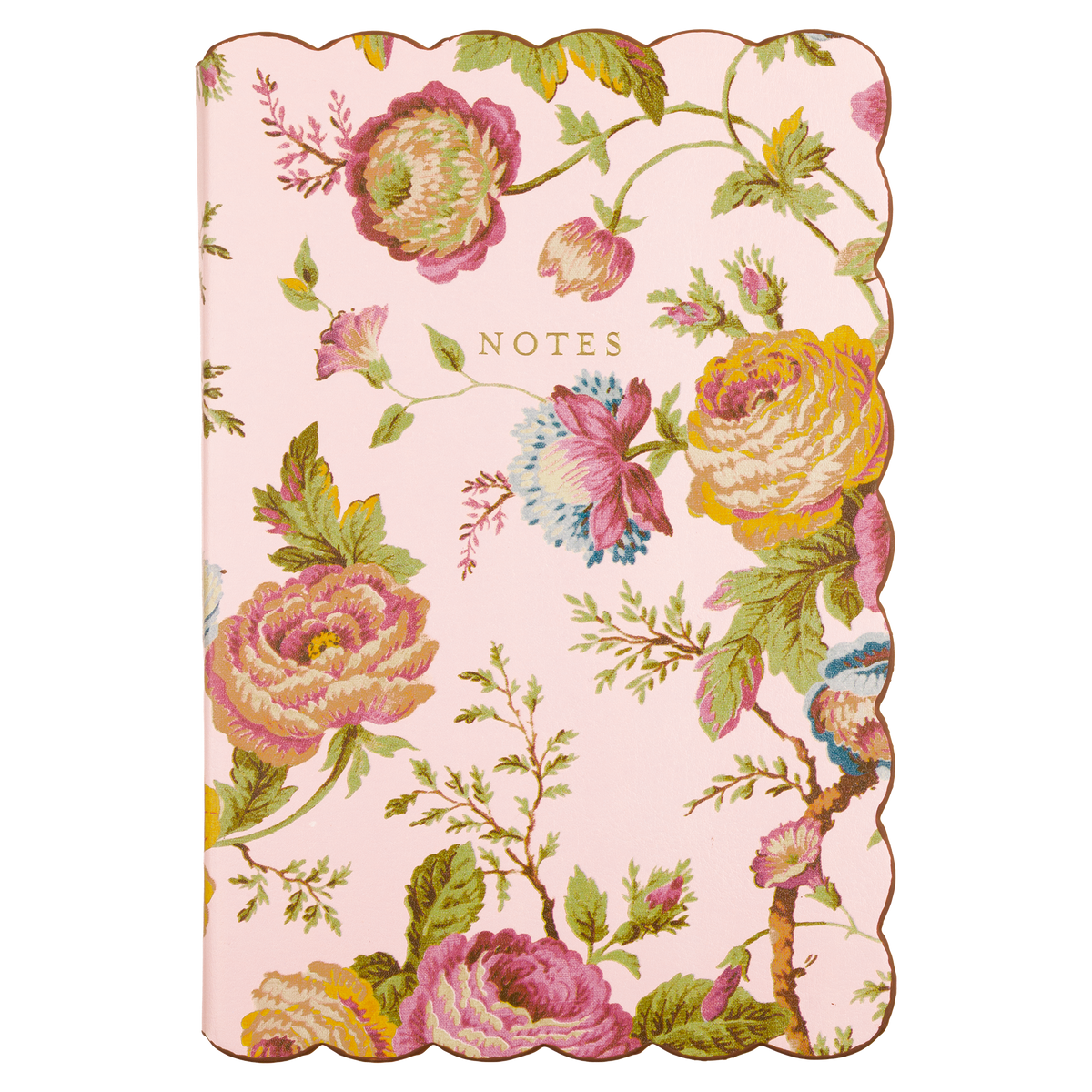 Laura Ashley Scallop Journal - Romantic Cottage Floral 6x8