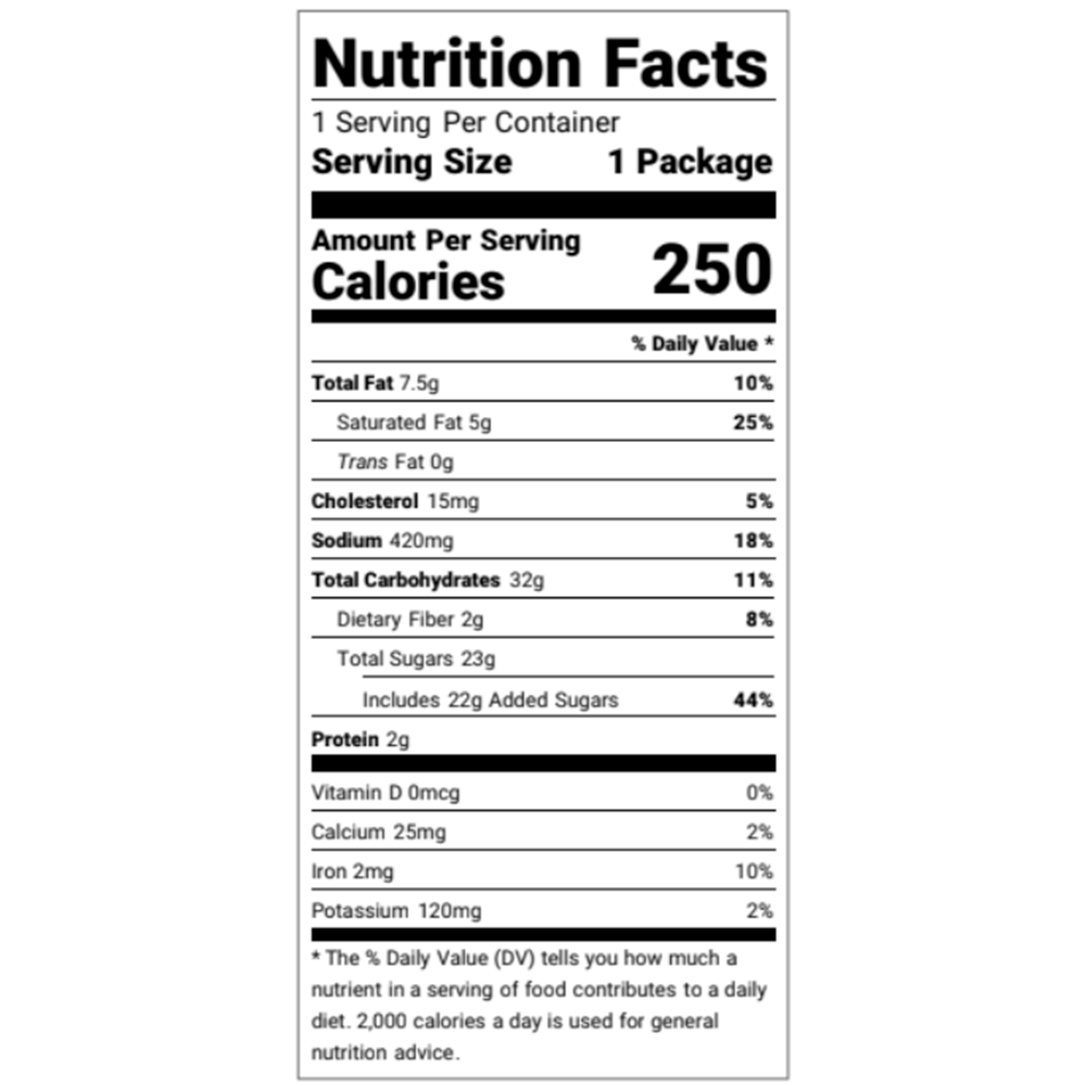 Poppy Hand-Crafted Popcorn - Salted Caramel Snack Bag