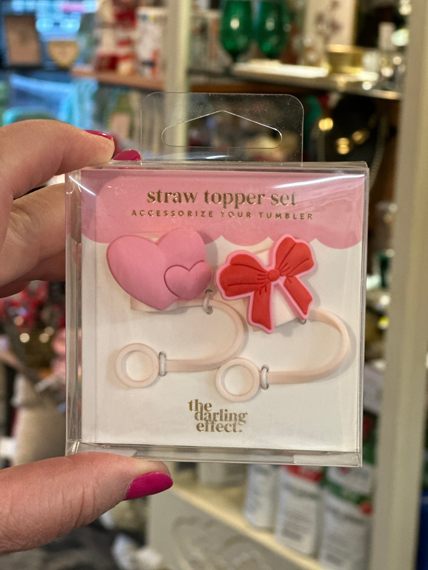 Straw Topper Set-Sweet & Sassy