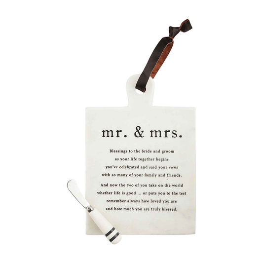Mr. And Mrs. Marble Board Set