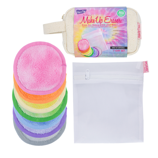 MakeUp Eraser - Ride Or Dye 7-Day Set with Cosmetic Bag