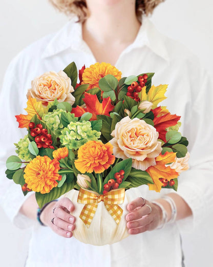 Pumpkin Spice Pop up card