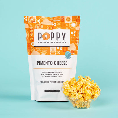 Poppy Hand-Crafted Popcorn - Pimento Cheese Popcorn