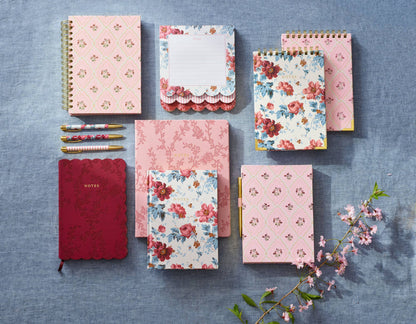 Laura Ashley Journal - Heritage Blooms Gold 6x8