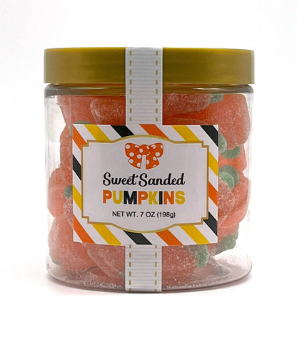 Oh, Sugar! - Halloween/Fall Candy Sugar Stacks - Sanded Gummy Pumpkins