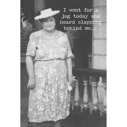 Jog Today...Trash Talk Cards