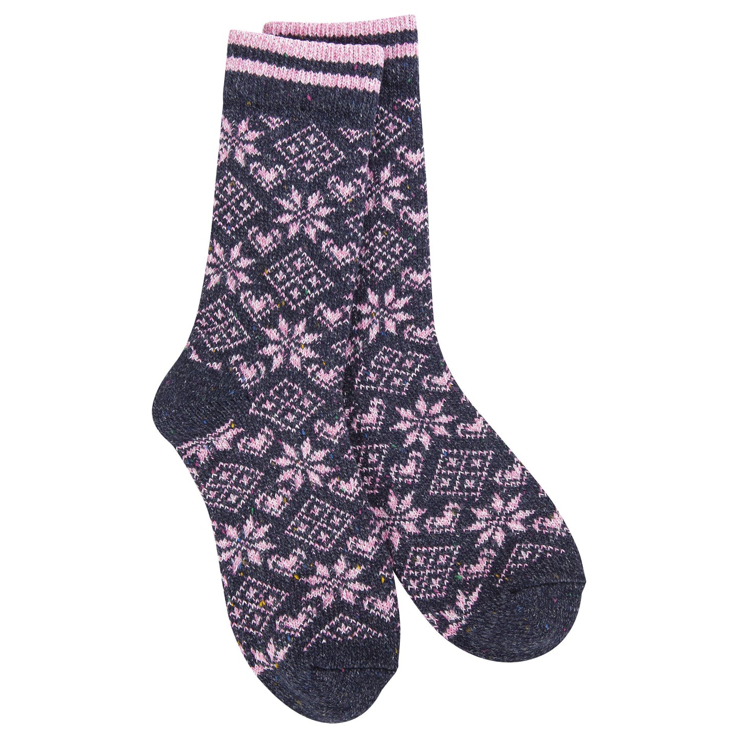 Holiday Confetti Crew OS Diamon Denim