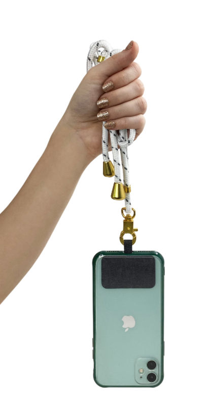 Tech Candy - THE HOOKUP PHONE LANYARD : WHITE: WHITE