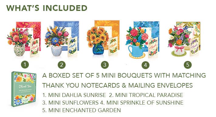 Thank you (Mini Set of 5)
