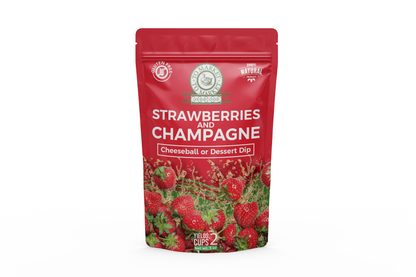 Strawberries and Champagne - Dip or Cheeseball